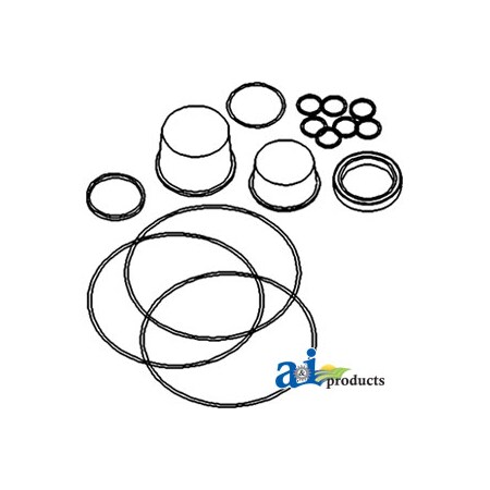 A & I Products Seal Kit, Orbital Steering Unit 4" x6" x1" A-1810503M92